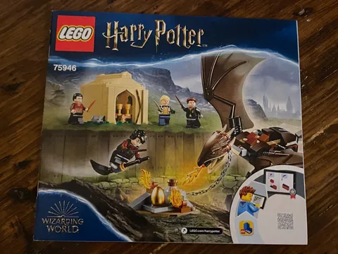 Lego Harry Potter Hungarian Horntail Triwizard Challenge 75946 INSTRUCTIONS ONLY