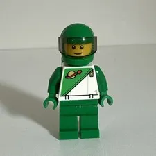 Green Futuron Statue cty0582 City Square Classic Space LEGO® Minifigure Figure