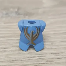 Lego 2587pb08 Medium Blue Minifigure Armor Breastplate Jayko Gold Hawk Pattern
