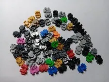 LEGO BULK LOT OF 80 MINIFIGURE ROLLER SKATES #18747 MIXED COLORS