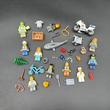 LEGO Mini Figure Figs Minifigs Figures Assorted Figures and Accessories Lot