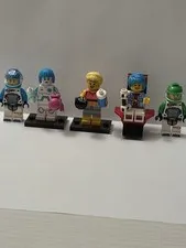 LEGO Minifigures Series 26 Space Astronaut Minifigure Lot of 5 Blue/White