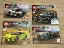 Lego Booklet Lot - 76909 (2) And 76899 (2)