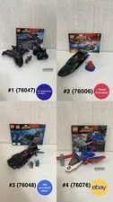 LEGO Marvel & DC Comics Bulk Lot 14 Incomplete sets + instructions **READ**