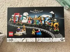LEGO Icons: Holiday Express Train 10361 Building Set, Sealed Box is Worn