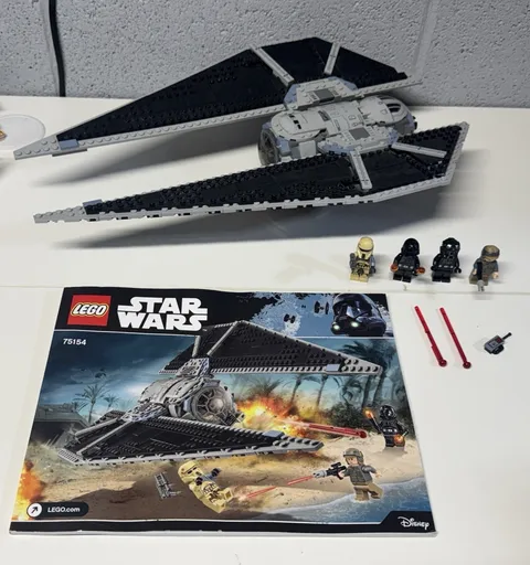 Retired: Lego Star Wars TIE Striker 75154 - Complete - no box