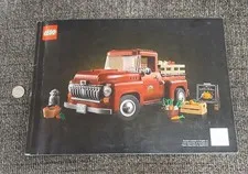 LEGO Icons Pickup 10290 Red Truck Manual Only Building Toy Collectible