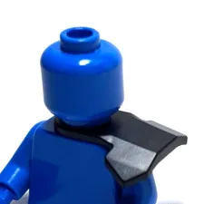 Lego - Minifigure Utensil - Black, Single Shoulder Armor, Ninja