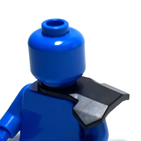 Lego - Minifigure Utensil - Black, Single Shoulder Armor, Ninja