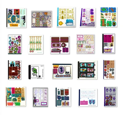 LEGO Disney Sticker Sheets ~ Authentic Lego Stickers ~ U Pick ~ NEW