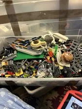 Vintage Over 30 lbs Pounds Random  Pieces Blocks Bricks Bulk Lot
