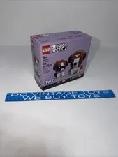 NEW LEGO Brickheadz 40543 St. Bernard RETIRED Pets Adult + Puppy NIB SEALED