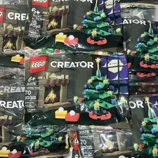 LEGO Creator Seasonal Holiday Tree Polybag Set 30576 Bulk Lot 25 Sets Total