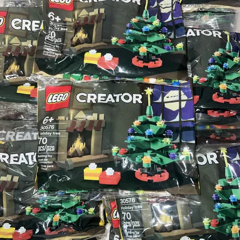LEGO Creator Seasonal Holiday Tree Polybag Set 30576 Bulk Lot 25 Sets Total