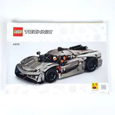 Lego Technic 42173  Koenigsegg Jesko Absolut Hypercar Instruction Booklet Manual