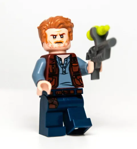 LEGO® Jurassic World Minifigure - Owen Grady w/ Tranquilizer (jw023)