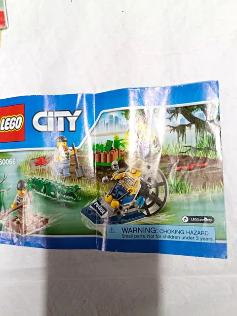LEGO City 60066 Advertising Insert WIN Feedback Booklet Illustrated 2015 EN