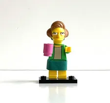 LEGO The Simpsons Edna Krabappel Minifigure 71009 Series 2 sim040