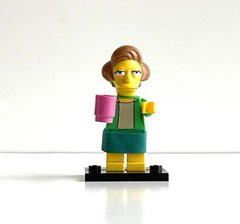 LEGO The Simpsons Edna Krabappel Minifigure 71009 Series 2 sim040