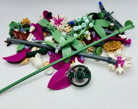 LEGO BOTANICALS REPLACEMENT PIECES LOT~FLOWERS~PRETTY FLOWER BOUQUET
