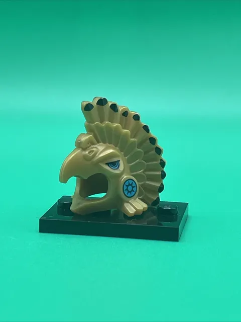LEGO Minifiger Headpiece Aztec Bird with Black Feather