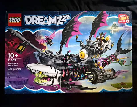 LEGO DREAMZzz Nightmare Shark Ship 71469 | 1389 pcs | 2-in-1 | Ages 10+
