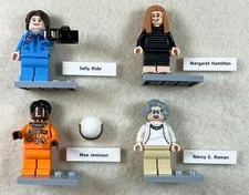 Lego 21312: Women of NASA Minifigure Set of 4 (Sally Ride, Mae Jemison, etc.)