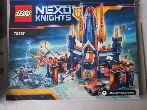 Lego Building Instructions Instruction Nexo Knights 79357