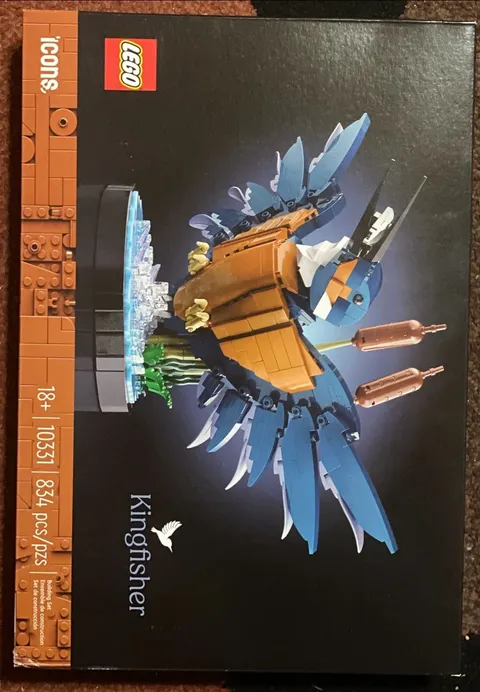 LEGO Icons Kingfisher Bird Model, Creative  10331 - SEALED BOX 