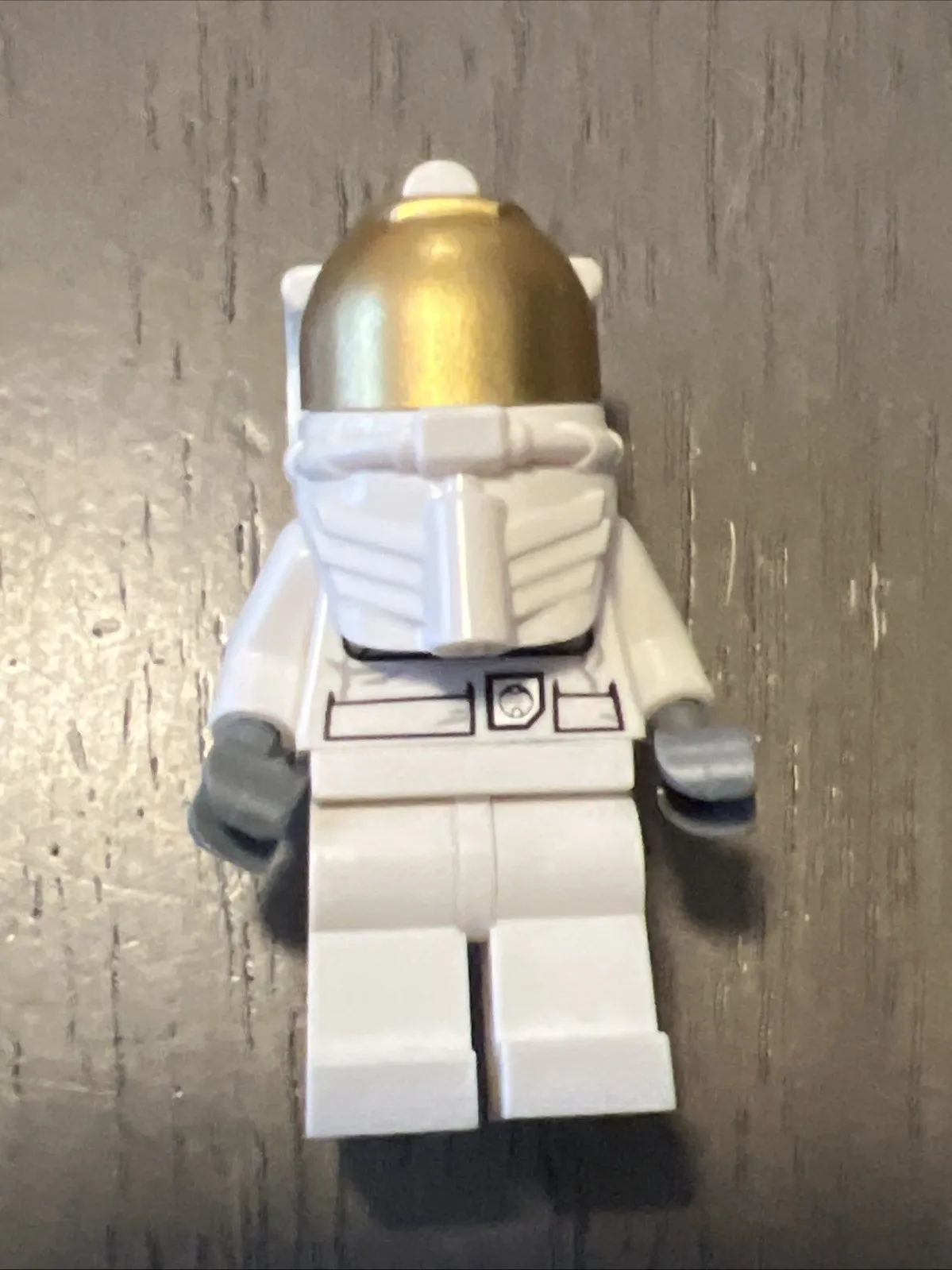 LEGO Cty0384 Astronaut, White Legs, Underwater Helmet, Visor