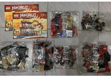 LEGO Ninjago 2507 Fire Temple  No Dragon No Minifigures Free shipping