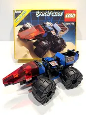 Vintage LEGO 6895 Spy-Trak I - 98% Complete- 1989 Space Police I w/ Box