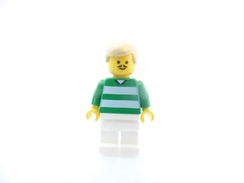 Soccer Player Green and White #9 LEGO Minifigure 3409