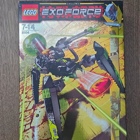 LEGO Exo-Force 8104 Mobile Devastator Complete Set 61 pcs Box 2007