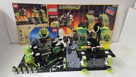 LEGO 6988 BLACKTRON 2 ALPHA CENTAURI OUTPOST 100% PARTS COMPLETE w MANUALS EUC!