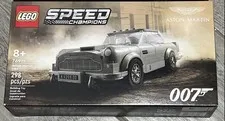 ✅ NISB LEGO Speed Champions 76911 007 Aston Martin DB5 & James Bond ~Retired~