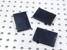 LEGO Lot of 3 Black 2x3 Smooth Tiles Plates BH