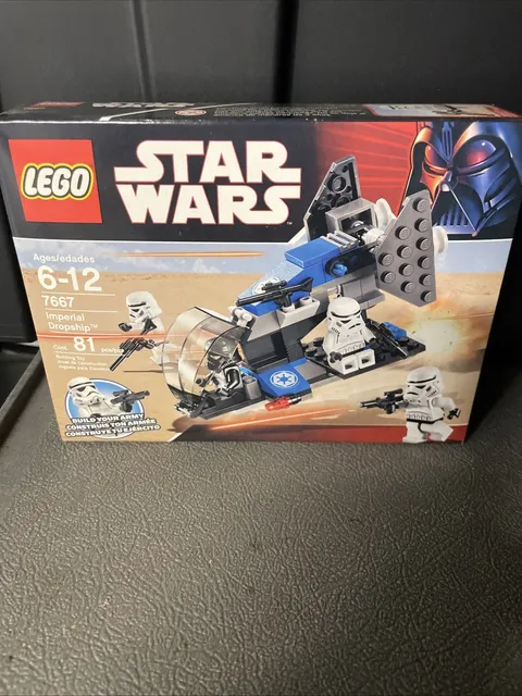 LEGO Star Wars Imperial Dropship 7667 In 2008 New Retired