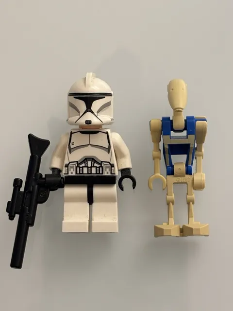 LEGO® Star Wars Battle Droid Pilot sw0360 & Clone Trooper (Phase I) sw0442 - Lot