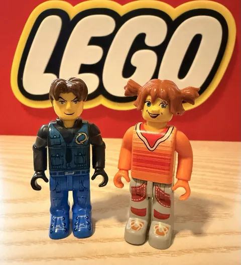 Lego Jack Stone And Tina Midifigures