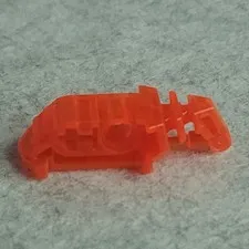 LEGO 47313 Bionicle Head Connector Block Eye Brain Stalk Trans Neon Orange x1