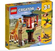 LEGO Creator 31116 Safari Wildlife Tree House RETIRED 3-in-1 Set Used Complete