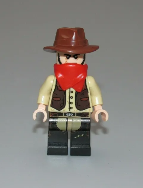 LEGO Jesus Cowboy Lone Ranger minifigure 79108 Stagecoach Escape