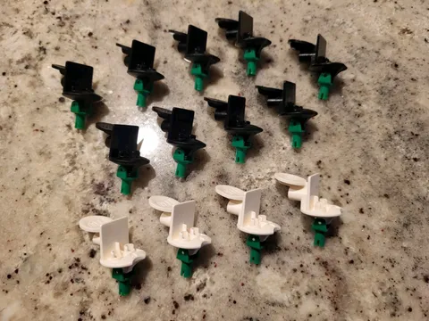 LEGO Sports Minifigure Stands Soccer Lot Springs 9 black 4 white