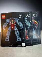 LEGO Hulkbuster Instruction Manuals 1 2 3 Complete Set Marvel Avengers 76210