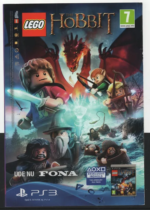 LEGO ADVERTISING INSERTS #  5-1314 # HOBBIT # 2014 #