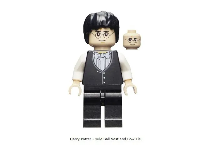 Lego Harry Potter - Yule Ball Vest and Bow Tie inv 19