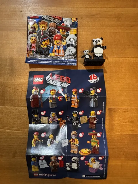 LEGO Panda Guy Minifigure Movie Series 71004