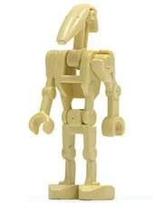 LEGO® Minifig sw0001c - Battle Droid - Tan