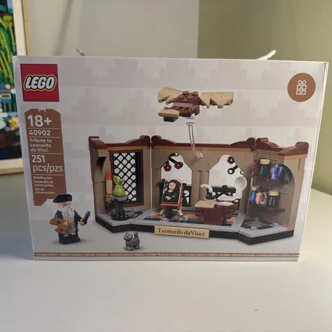 LEGO 40902 Tribute to Leonardo da Vinci SET GWP NEW SEALED